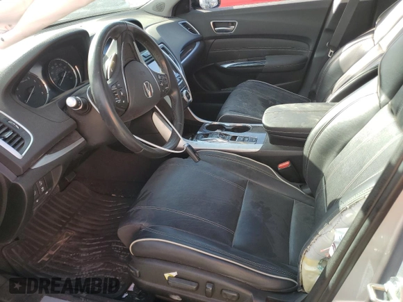 2020 Acura TLX w/Technology Pkg with VIN 19UUB3F40LA003875, listed as a Copart auction lot 70889754 with 40,350 mi miles and Salvage Title. Bid and sale history available at carsss.com. Image 7.