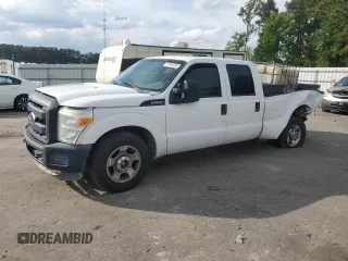 2011 Ford Super Duty F-250 SRW XL with VIN 1FT7W2A60BEC22099, listed as a Copart auction lot 72345524 with 222,042 mi miles and Salvage Title. Bid and sale history available at carsss.com. Image 1.