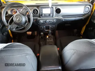 2018 Jeep Wrangler Unlimited Sport z VIN 1C4HJXDG9JW291015, wystawiony jako Copart lot #46114545 z przebiegiem 81 288 mil mil oraz Szkoda całkowita • Salvage title. Historia ofert i sprzedaży dostępna na DreamBid. Obrazek 8.