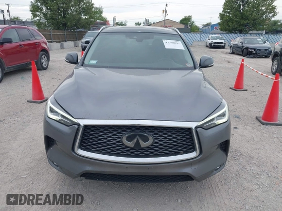 2019 Infiniti QX50 Luxe with VIN 3PCAJ5M19KF135211, listed as a IAAI auction lot 42308891 with 128,432 mi miles and . Bid and sale history available at DreamBid. Image 12.