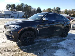 2017 BMW X6 xDrive35i with VIN 5UXKU2C30H0X47588, listed as a Copart auction lot 44593965 with 113,385 mi miles and Salvage Title. Bid and sale history available at carsss.com. Image 1.