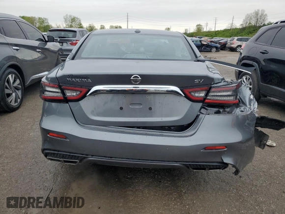 2021 Nissan Maxima SV z VIN 1N4AA6CV4MC511118, wystawiony jako Copart lot #50308604 z przebiegiem 37 625 mil mil oraz Szkoda całkowita • Salvage title. Historia ofert i sprzedaży dostępna na DreamBid. Obrazek 6.