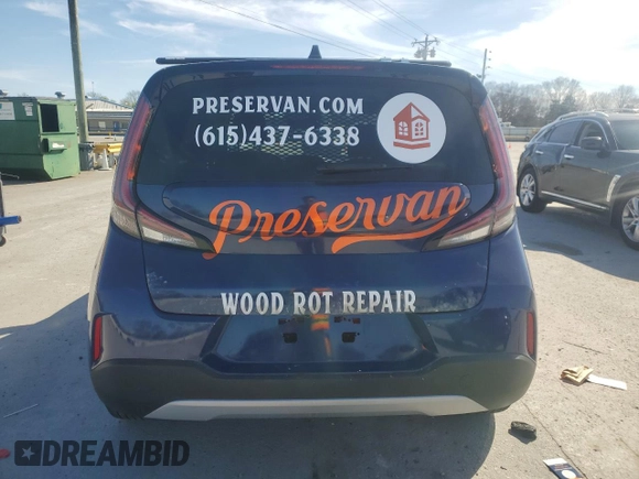 2024 Kia Soul S with VIN KNDJ23AU0R7222401, listed as a Copart auction lot 47919755 with 13,270 mi miles and Salvage Title. Bid and sale history available at DreamBid. Image 6.