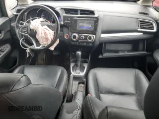 2015 Honda Fit EX-L with VIN 3HGGK5H80FM751512, listed as a Copart auction lot 60594335 with 160,765 mi miles and Salvage title. Bid and sale history available at DreamBid. Image 8.