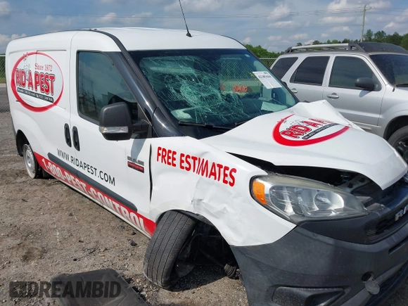 2019 Ram ProMaster City Cargo Tradesman with VIN ZFBHRFAB8K6M54513, listed as a IAAI auction lot 42103644 with 67,256 mi miles and . Bid and sale history available at DreamBid. Image 1.