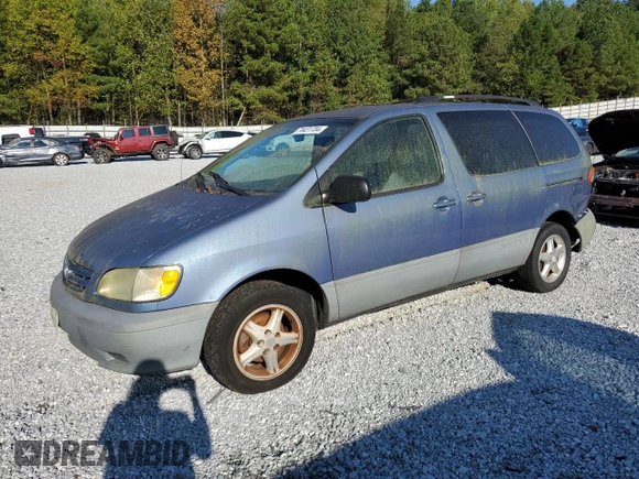 2003 Toyota Sienna CE with VIN 4T3ZF19C53U523992, listed as a Copart auction lot 74431704 with 315,661 mi miles and Clean Title. Bid and sale history available at carsss.com. Image 1.