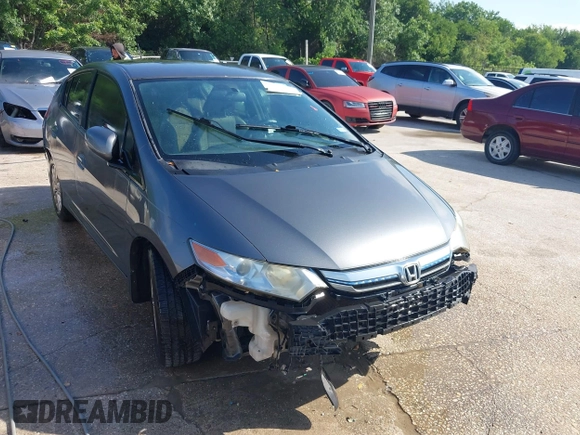 2013 Honda Insight EX with VIN JHMZE2H74DS002123, listed as a IAAI auction lot 42204860 with 279,376 mi miles and . Bid and sale history available at DreamBid. Image 1.