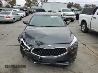 2016 Kia Cadenza Premium with VIN KNALN4D7XG5207034, listed as a Copart auction lot 82035124 with 138,410 mi miles and Salvage Title. Bid and sale history available at carsss.com. Image 5.