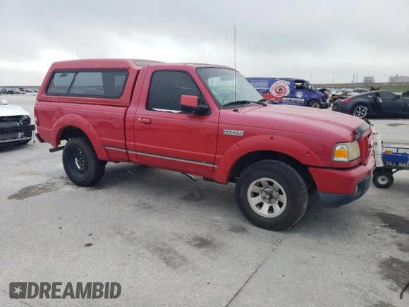 2006 Ford Ranger XL with VIN 1FTYR10UX6PA09760, listed as a Copart auction lot 53518205 with 0 mi miles and Clean Title. Bid and sale history available at carsss.com. Image 4.