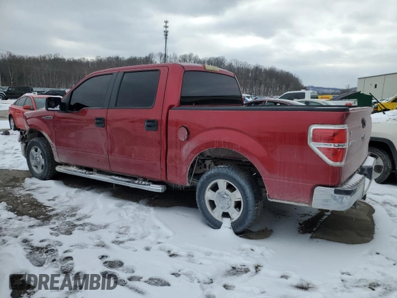 2010 Ford F-150 XL with VIN 1FTEW1C85AFD23115, listed as a Copart auction lot 45932545 with 193,965 mi miles and Salvage Title. Bid and sale history available at carsss.com. Image 2.