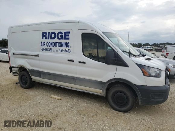 2021 Ford Transit Cargo with VIN 1FTBR1C82MKA04146, listed as a Copart auction lot 73481054 with 116,390 mi miles and Non Repairable. Bid and sale history available at DreamBid. Image 4.