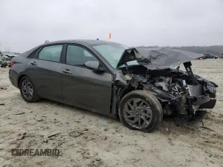 2024 Hyundai Elantra SEL with VIN KMHLM4DG9RU754435, listed as a Copart auction lot 86189314 with 5,941 mi miles and Salvage Title. Bid and sale history available at carsss.com. Image 4.
