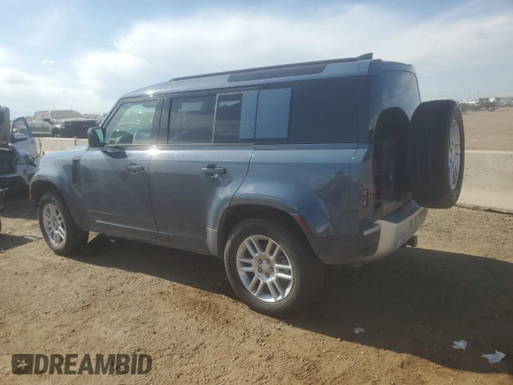 2025 Land Rover Defender S with VIN SALEJ7EXXS2358756, listed as a Copart auction lot 58084165 with 10,919 mi miles and Salvage title. Bid and sale history available at DreamBid. Image 2.