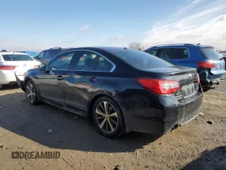 2015 Subaru Legacy 2.5i Limited with VIN 4S3BNBL67F3040136, listed as a Copart auction lot 46649635 with 124,273 mi miles and Salvage Title. Bid and sale history available at carsss.com. Image 2.