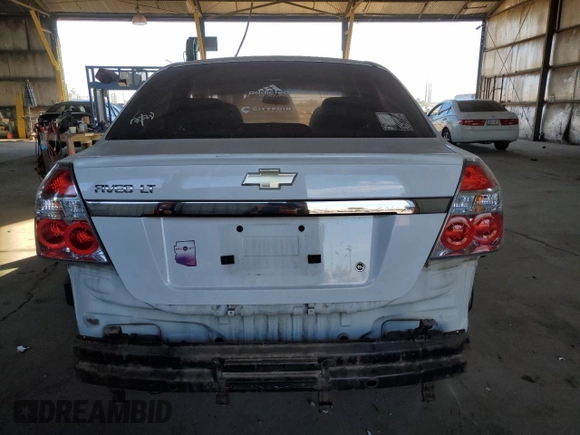 2010 Chevrolet Aveo 1LT with VIN KL1TD5DE7AB090698, listed as a Copart auction lot 88823465 with 159,391 mi miles and Salvage Title. Bid and sale history available at DreamBid. Image 6.
