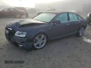 2011 Audi A6 3.0T Prestige with VIN WAUKGAFB7BN069371, listed as a Copart auction lot 86731724 with 0 mi miles and Salvage Title. Bid and sale history available at carsss.com. Image 1.