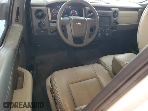 2010 Ford F-150 XL with VIN 1FTMF1CW8AKA82586, listed as a Copart auction lot 58854245 with 197,462 mi miles and Non repairable. Bid and sale history available at DreamBid. Image 8.