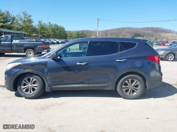 2013 Hyundai Santa Fe Sport with VIN 5XYZTDLB3DG061457, listed as a IAAI auction lot 41796148 with 115,777 mi miles. Bid and sale history available at carsss.com. Image 14.
