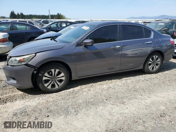 2015 Honda Accord LX with VIN 1HGCR2F32FA157839, listed as a Copart auction lot 54753165 with 96,423 mi miles and Salvage Title. Bid and sale history available at DreamBid. Image 1.