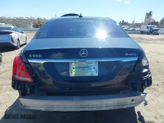 2015 Mercedes-Benz S-Class S 550 with VIN WDDUG8FB2FA115924, listed as a IAAI auction lot 41739215 with 91,348 mi miles. Bid and sale history available at carsss.com. Image 17.