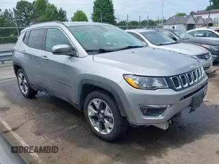 2021 Jeep Compass Limited with VIN 3C4NJCCB0MT573569, listed as a IAAI auction lot 42301154 with 106,812 mi miles and . Bid and sale history available at DreamBid. Image 13.