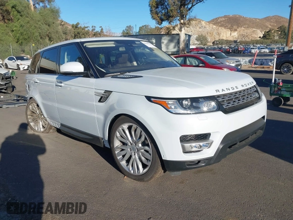 2016 Land Rover Range Rover Sport HSE z VIN SALWR2VF7GA567330, wystawiony jako IAAI lot #41058742 z przebiegiem 27 088 mil mil oraz . Historia ofert i sprzedaży dostępna na DreamBid. Obrazek 1.