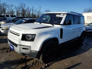 2021 Land Rover Defender SE с VIN SALEP7RU3M2051477, выставлен на аукционе Copart как лот 44318715 с пробегом 55 970 миль миль и Чистый • Clean title. История ставок и продаж доступна на DreamBid. Изображение 1.