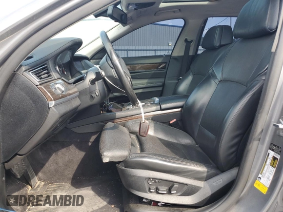 2009 BMW 7 Series 750Li with VIN WBAKB83589CY58639, listed as a Copart auction lot 54968705 with 211,516 mi miles and Clean Title. Bid and sale history available at DreamBid. Image 8.