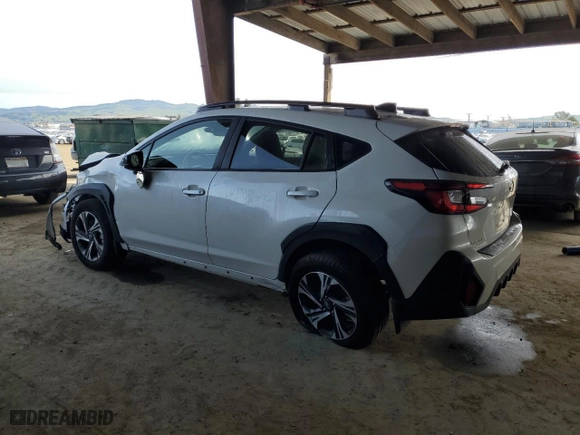 2024 Subaru Crosstrek Premium with VIN JF2GUADC0R8236970, listed as a Copart auction lot 49336655 with 16,978 mi miles and Salvage Title. Bid and sale history available at carsss.com. Image 2.