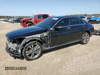 2019 Mercedes-Benz C 300 with VIN 55SWF8EB7KU311851, listed as a Copart auction lot 47290585 with 82,149 mi miles and Salvage Title. Bid and sale history available at carsss.com. Image 1.