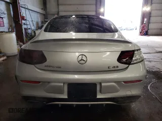 2017 Mercedes-Benz C 43 AMG with VIN WDDWJ6EB9HF573577, listed as a Copart auction lot 42295675 with 84,174 mi miles and Salvage Title. Bid and sale history available at carsss.com. Image 6.