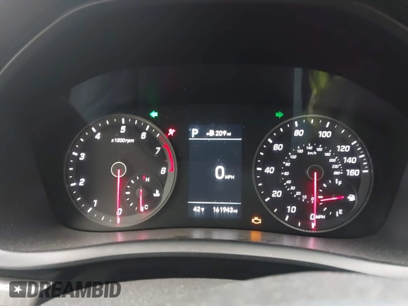 2018 Hyundai Sonata Limited with VIN 5NPE34AF2JH627102, listed as a IAAI auction lot 41839621 with 161,943 mi miles. Bid and sale history available at carsss.com. Image 7.
