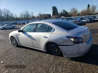 2014 Nissan Maxima S with VIN 1N4AA5AP0EC436322, listed as a Copart auction lot 87399384 with 120,961 mi miles and Salvage Title. Bid and sale history available at DreamBid. Image 2.
