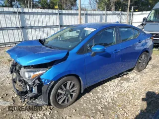 2021 Nissan Versa SV with VIN 3N1CN8EV2ML921763, listed as a Copart auction lot 51746795 with 32,891 mi miles and Salvage Title. Bid and sale history available at carsss.com. Image 1.