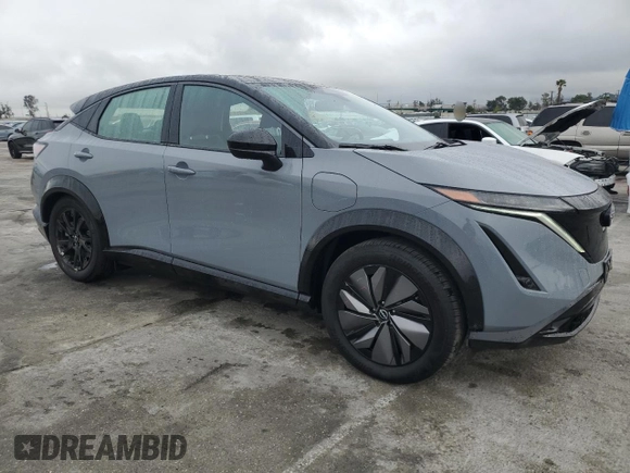 2024 Nissan ARIYA Engage with VIN JN1CF0BB9RM738513, listed as a Copart auction lot 51300815 with 190 mi miles and Salvage Title. Bid and sale history available at DreamBid. Image 4.