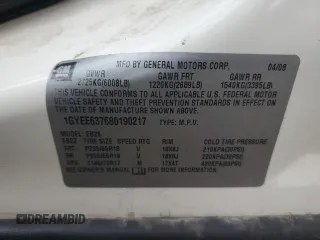2008 Cadillac SRX RWD z VIN 1GYEE637680190217, wystawiony jako Copart lot #55169515 z przebiegiem 106 101 mil mil oraz Szkoda całkowita • Salvage title. Historia ofert i sprzedaży dostępna na DreamBid. Obrazek 12.