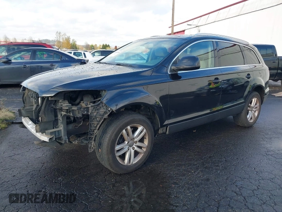 2009 Audi Q7 with VIN WA1AY74L89D010172, listed as a IAAI auction lot 40834281 with 183,081 mi miles. Bid and sale history available at carsss.com. Image 19.
