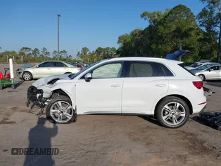 2024 Audi Q3 S line Premium Plus with VIN WA1EECF36R1152747, listed as a IAAI auction lot 42110619 with 16,926 mi miles and . Bid and sale history available at DreamBid. Image 14.