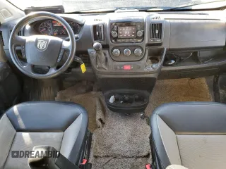 2021 Ram ProMaster Cargo with VIN 3C6LRVBG9ME584204, listed as a Copart auction lot 76282354 with 61,728 mi miles and Clean Title. Bid and sale history available at carsss.com. Image 8.