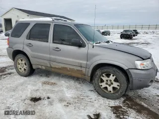 2007 Ford Escape Limited with VIN 1FMCU04157KA35034, listed as a Copart auction lot 86177794 with 215,888 mi miles and Salvage Title. Bid and sale history available at carsss.com. Image 4.