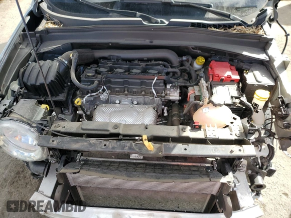 2021 Jeep Renegade 80th Anniversary with VIN ZACNJDBB4MPN24578, listed as a Copart auction lot 45059845 with 16,498 mi miles and Salvage title. Bid and sale history available at DreamBid. Image 11.