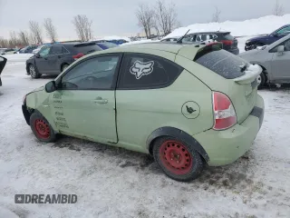 2010 Hyundai Accent L with VIN KMHCN3BC2AU166579, listed as a Copart auction lot 45977305 with 326,884 mi miles and Salvage Title. Bid and sale history available at carsss.com. Image 2.