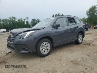 2024 Subaru Forester z VIN JF2SKABC3RH474976, wystawiony jako Copart lot #58081795 z przebiegiem 25 850 mil mil oraz Szkoda całkowita • Salvage title. Historia ofert i sprzedaży dostępna na DreamBid. Obrazek 1.