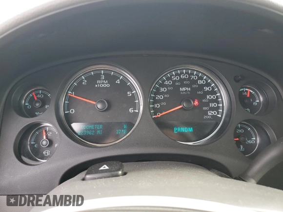 2012 Chevrolet Tahoe LTZ with VIN 1GNSKCE02CR173734, listed as a Copart auction lot 50291805 with 223,962 mi miles and Salvage title. Bid and sale history available at DreamBid. Image 9.
