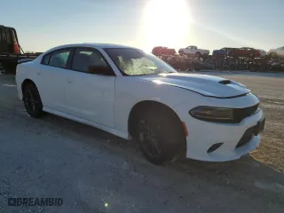 2022 Dodge Charger GT with VIN 2C3CDXMG3NH228700, listed as a Copart auction lot 81615314 with 7,864 mi miles and Non Repairable. Bid and sale history available at carsss.com. Image 4.