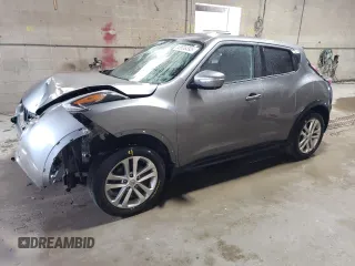 2015 Nissan Juke S with VIN JN8AF5MV4FT560296, listed as a Copart auction lot 53938395 with 171,618 mi miles and Salvage Title. Bid and sale history available at carsss.com. Image 1.