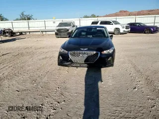 2019 Genesis G70 2.0T Advanced with VIN KMTG64LA1KU026869, listed as a Copart auction lot 70709004 with 85,109 mi miles and Salvage Title. Bid and sale history available at carsss.com. Image 11.
