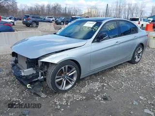 2015 BMW 3 Series 328i with VIN WBA3A5C55FF609490, listed as a IAAI auction lot 42006008 with 110,239 mi miles. Bid and sale history available at carsss.com. Image 18.
