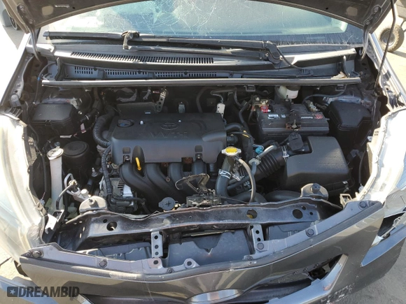2013 Toyota Yaris L with VIN JTDKTUD31DD548454, listed as a Copart auction lot 43347385 with 130,350 mi miles and Salvage Title. Bid and sale history available at carsss.com. Image 12.