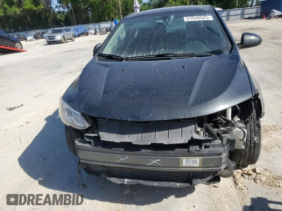 2018 Chevrolet Sonic LT with VIN 1G1JD6SB2J4110450, listed as a Copart auction lot 51548525 with 124,367 mi miles and Non repairable. Bid and sale history available at DreamBid. Image 5.